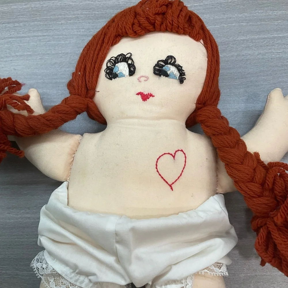 VINTAGE HANDMADE 15”‎ DOLL